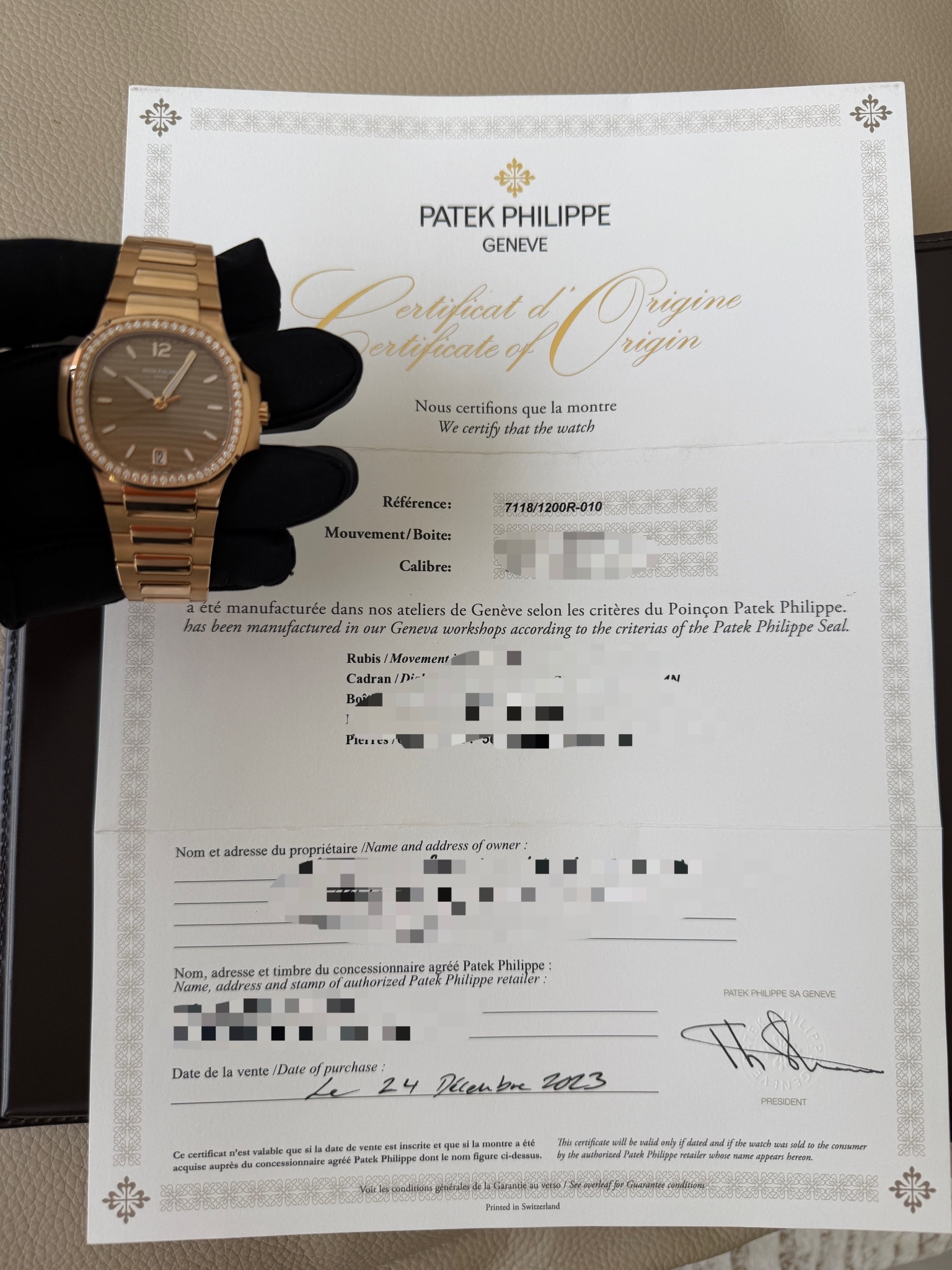 Patek Philippe Nautilus 10
