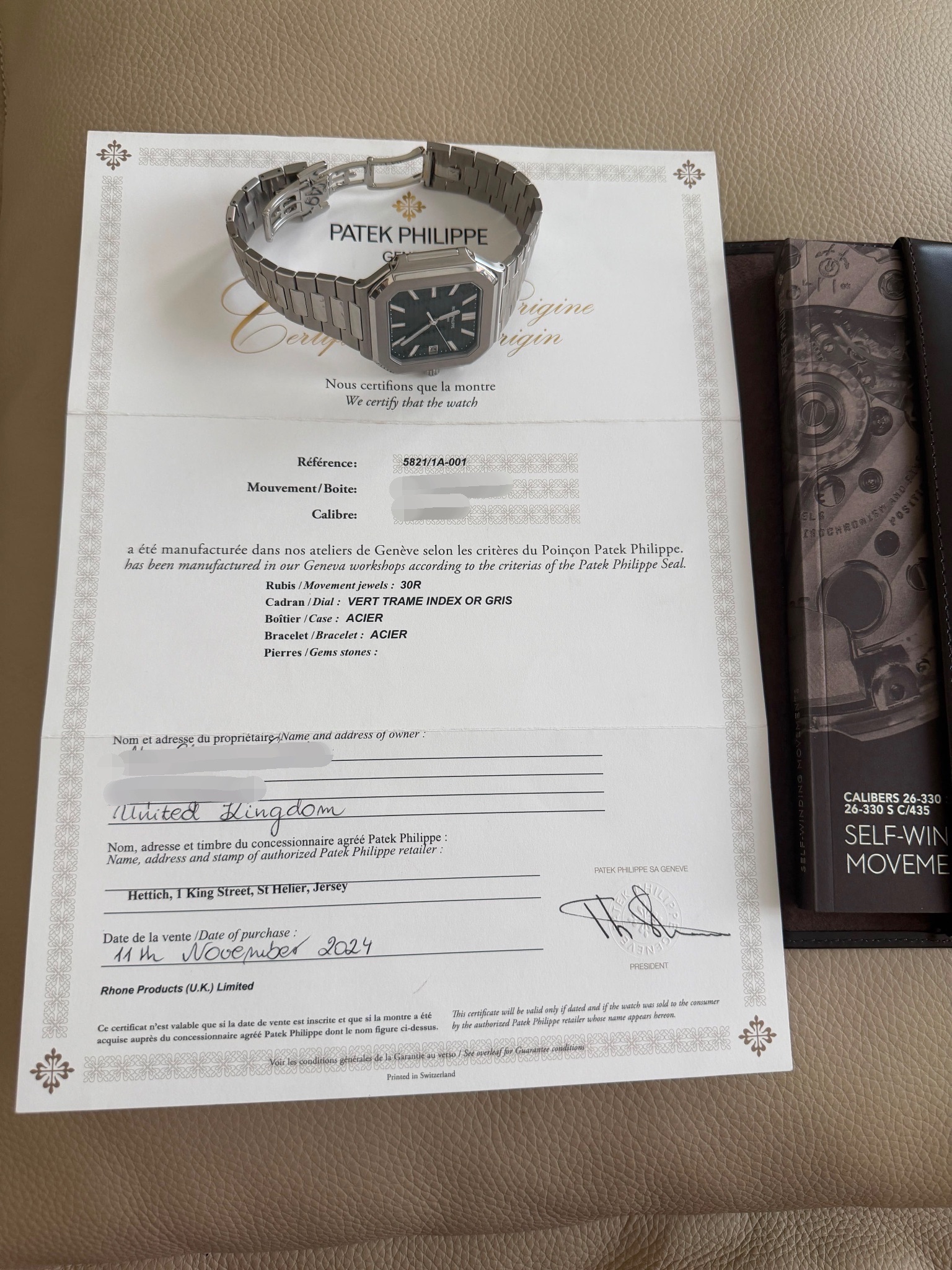 Patek Philippe Cubitus 10