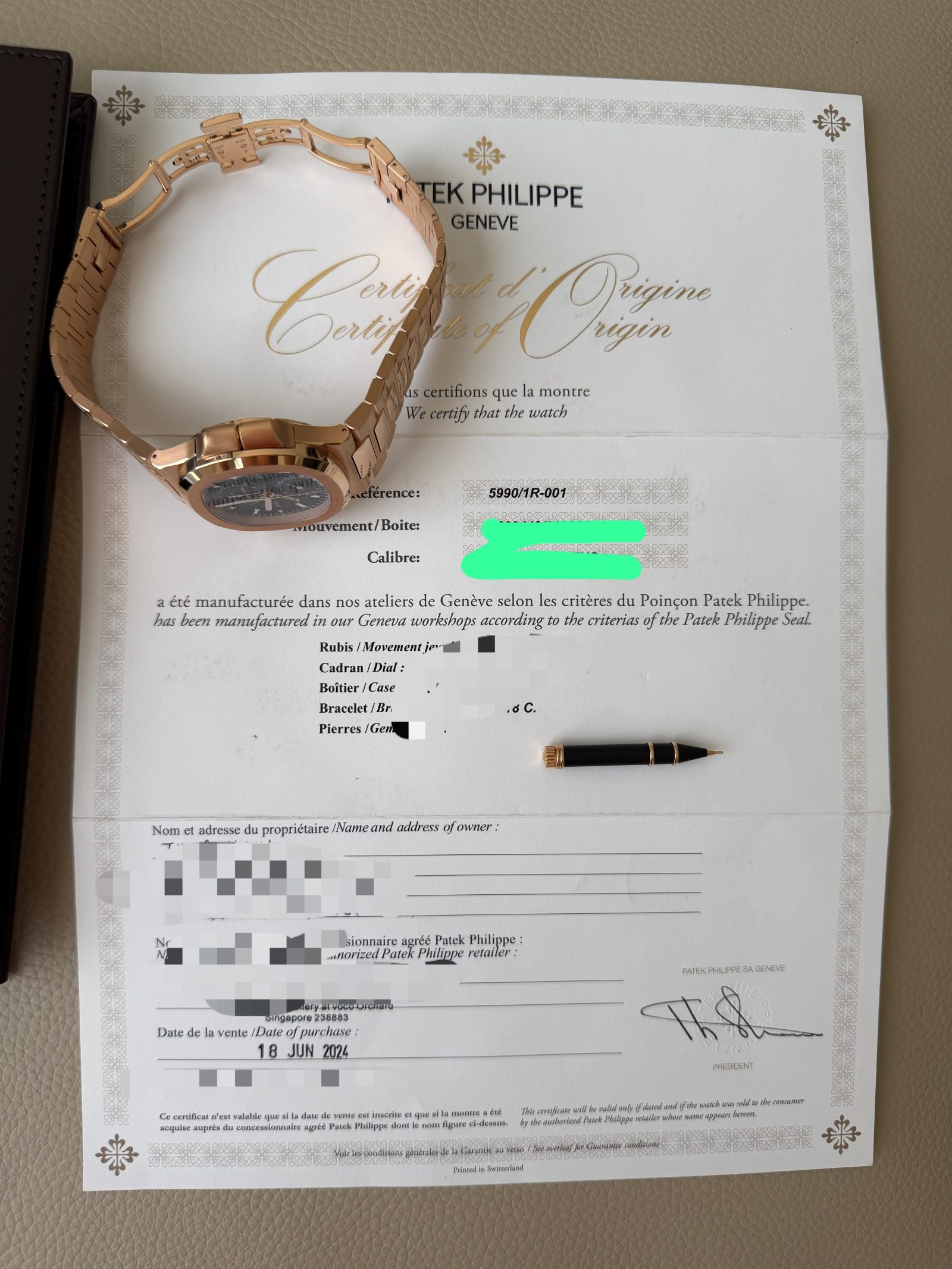 Patek Philippe Nautilus 10